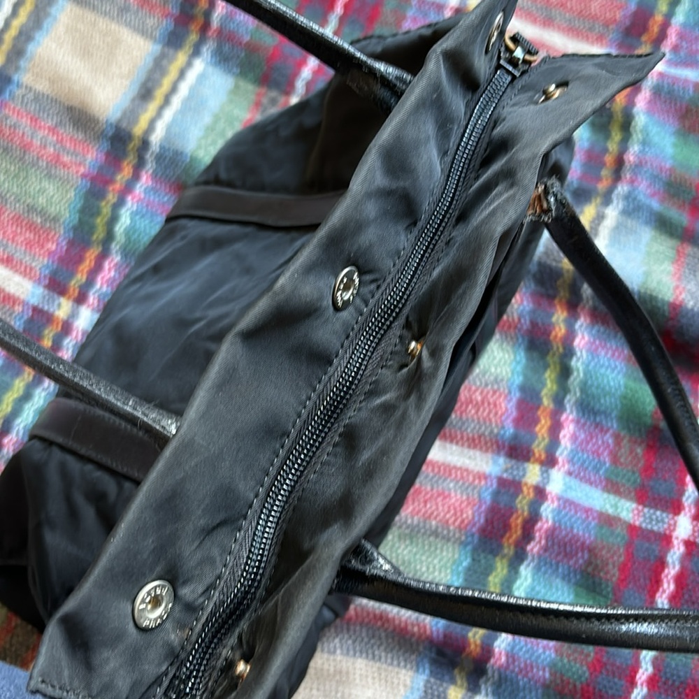 PRADA Hand Bag Nylon Black Auth - Picture 10 of 16